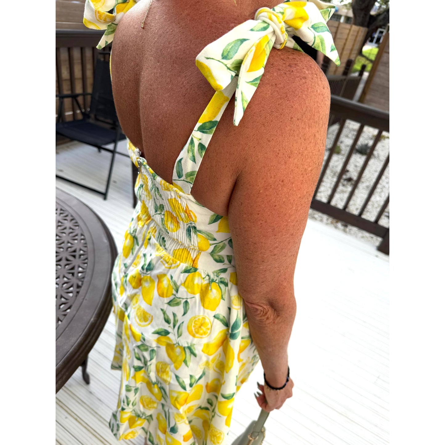 Sorrento Style Lemon Dress