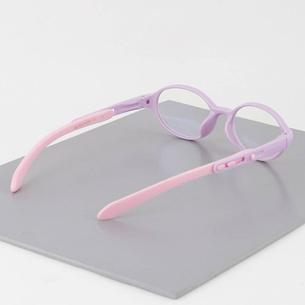 Blue Light Glasses Purple