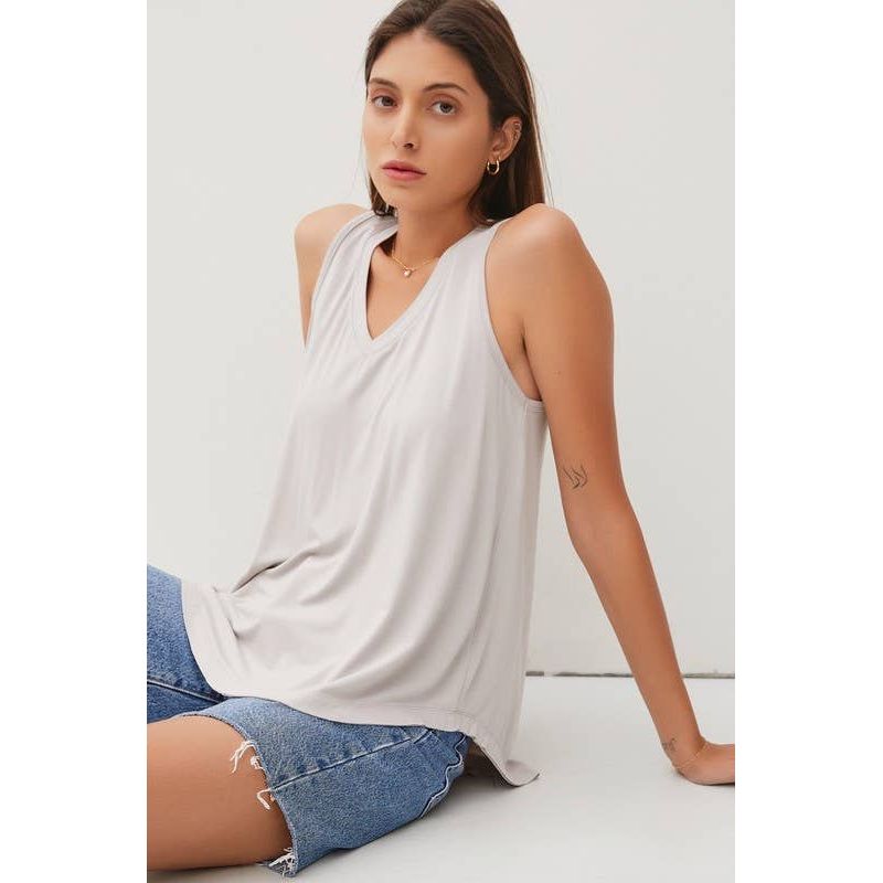 Soft V-neck Tank