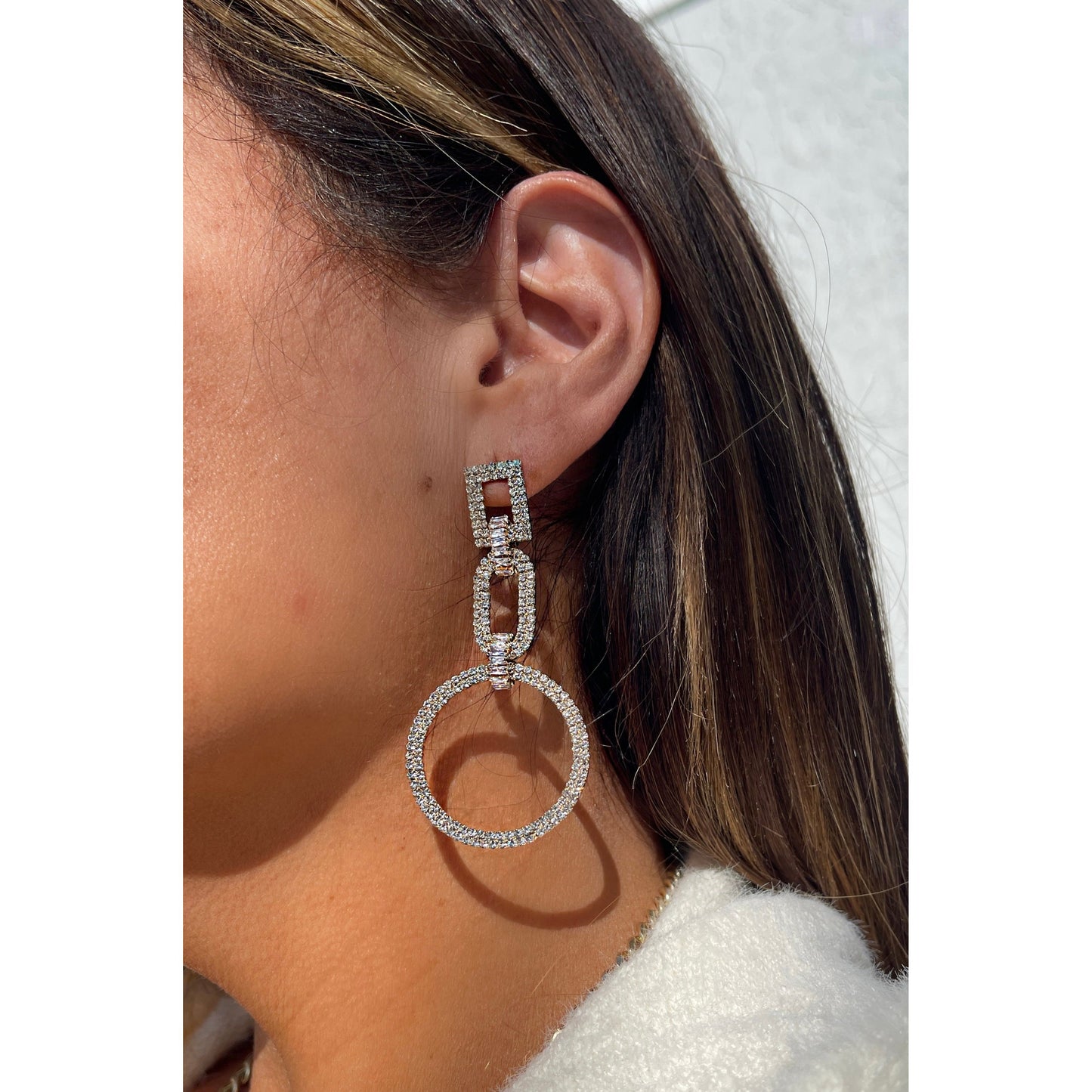 Bling on the night Earrings 