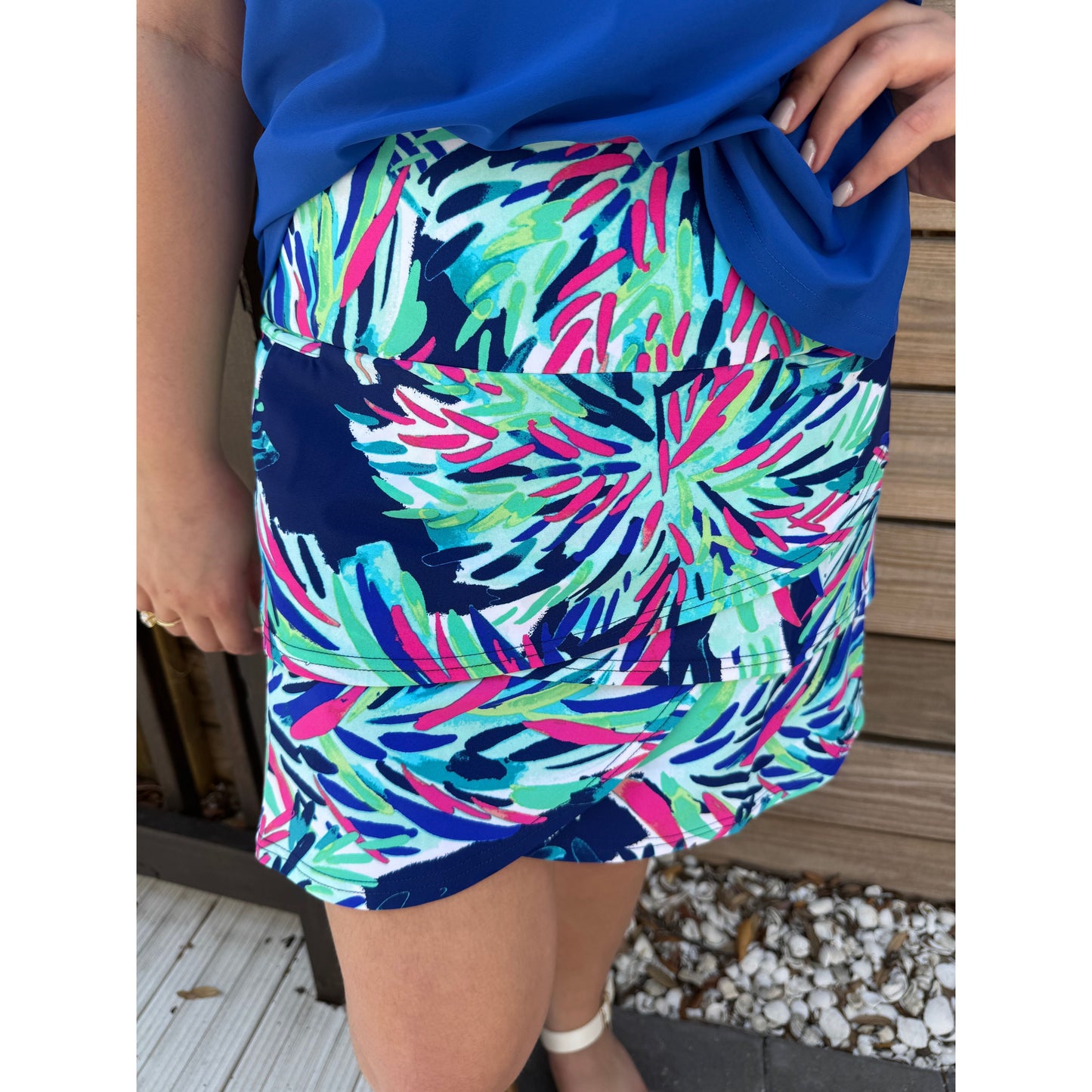 Kerry tiered skort by Aryeh