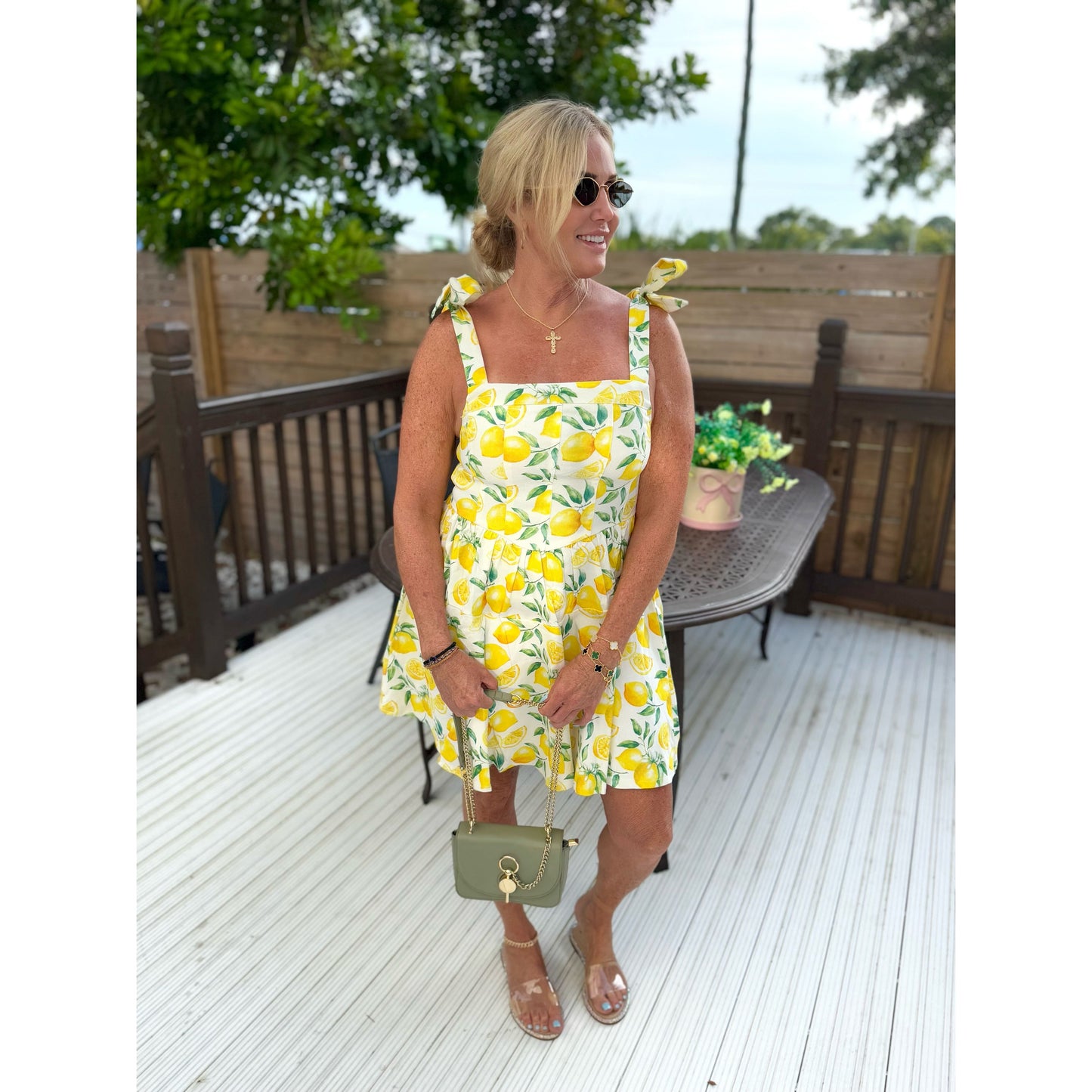 Sorrento Style Lemon Dress