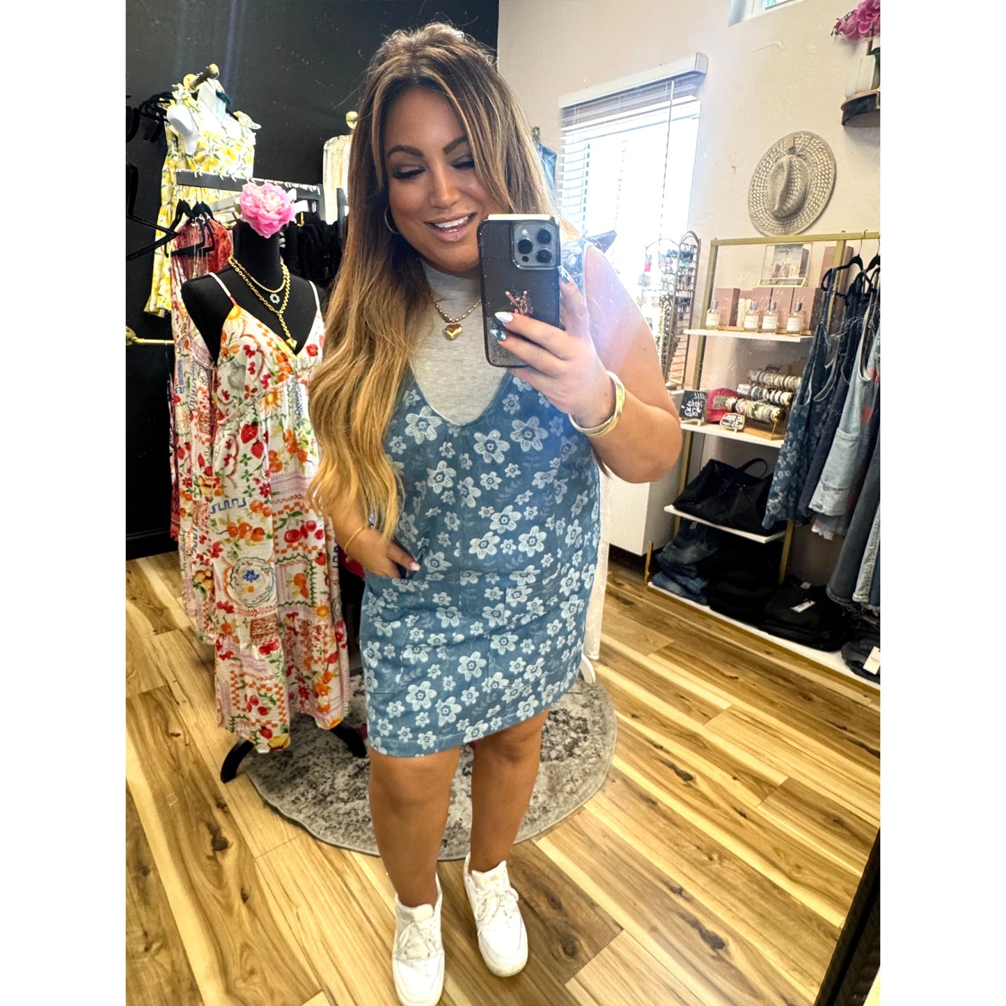 Botanical Obsession Overall Dress