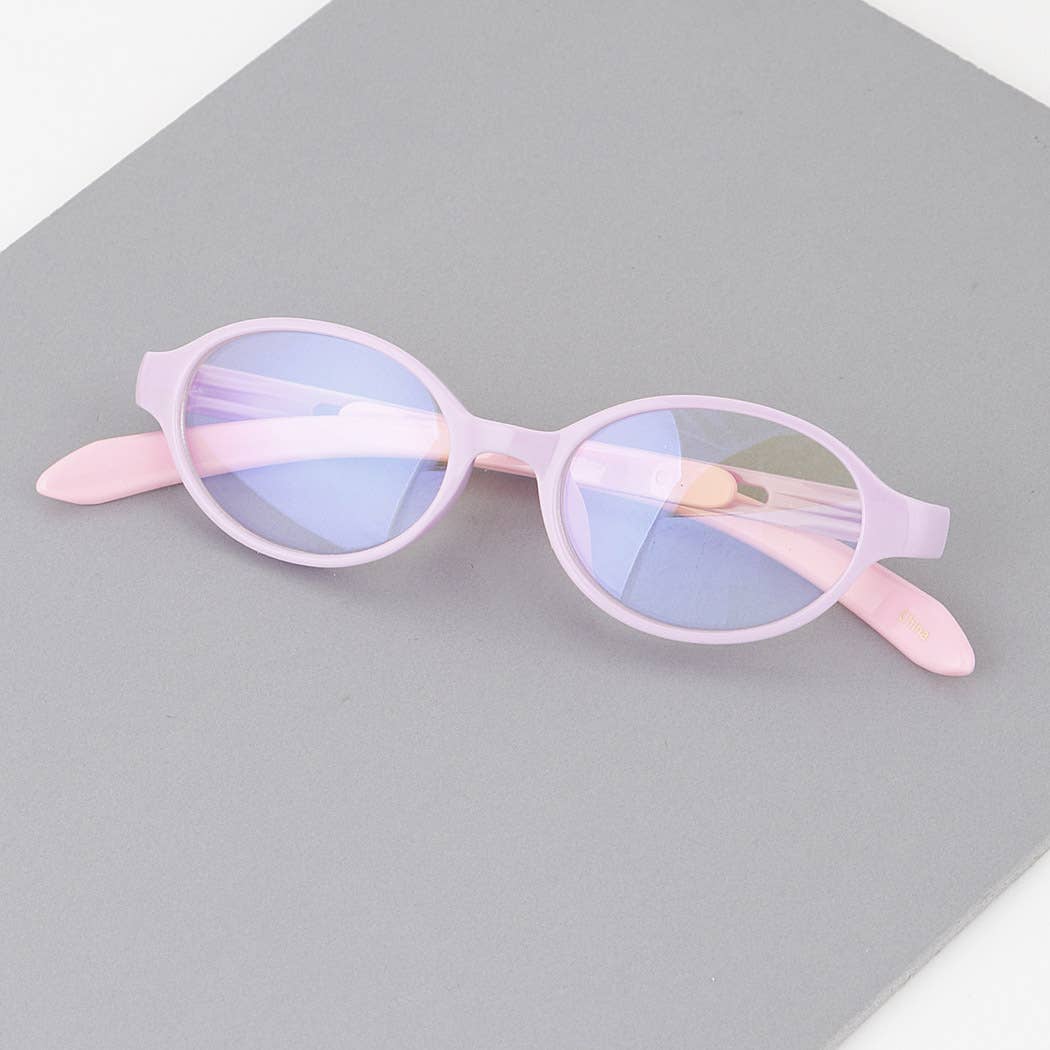 Blue Light Glasses Purple