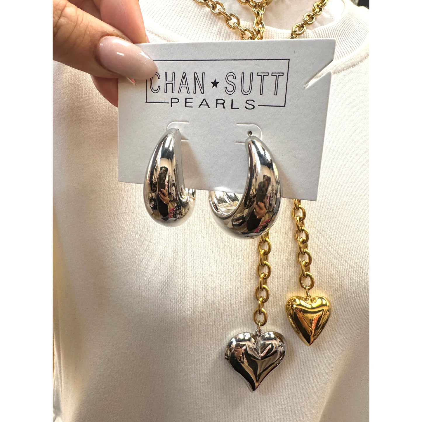 Blake Earrings Silver