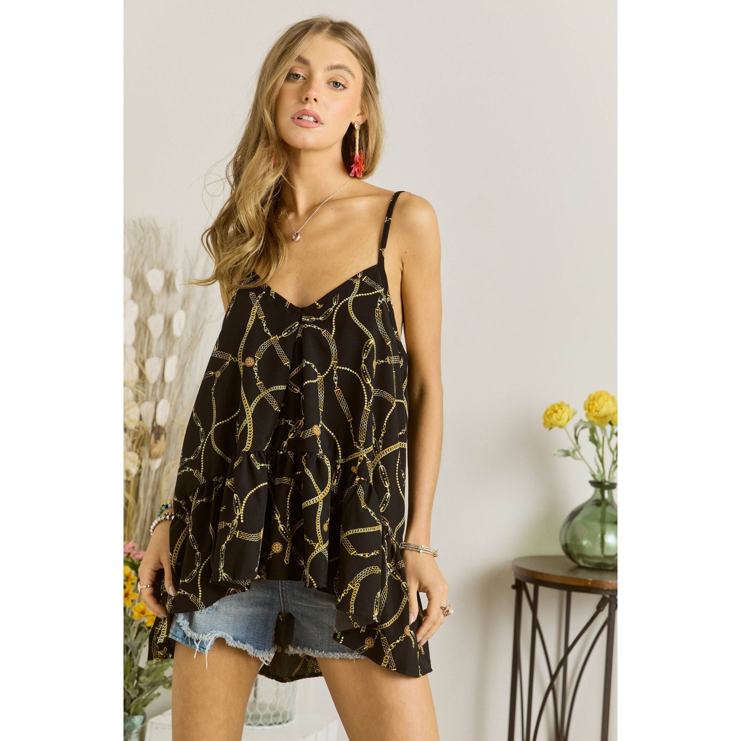 Break out cami tank