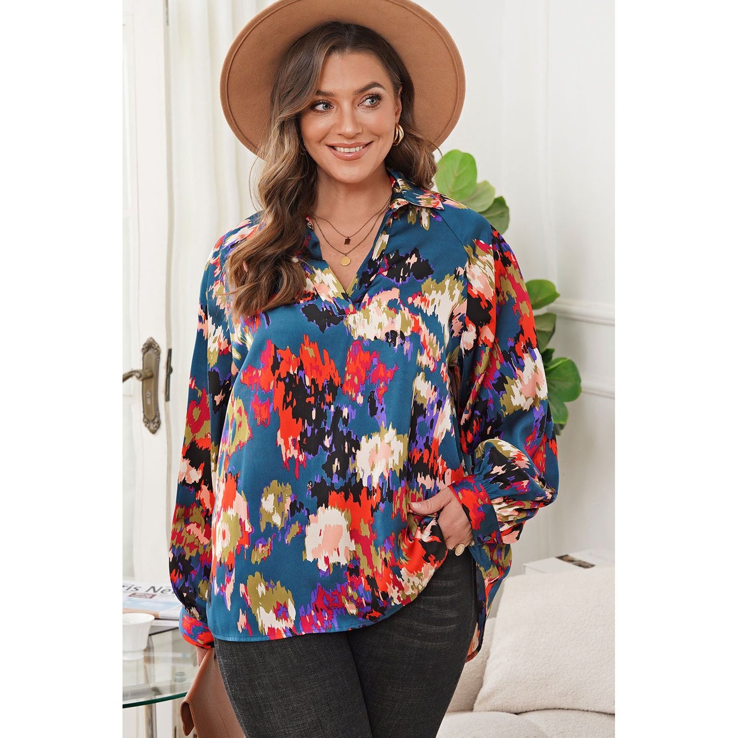 Floral fusion Blouse