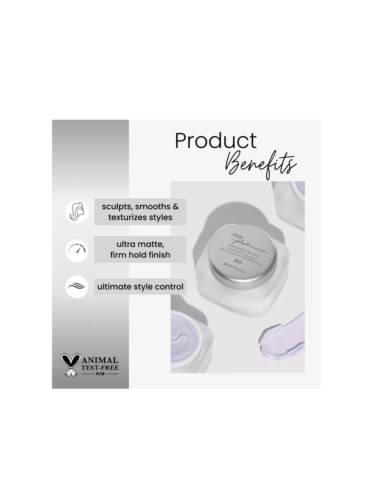 Kenra Platinum whipped taffy
