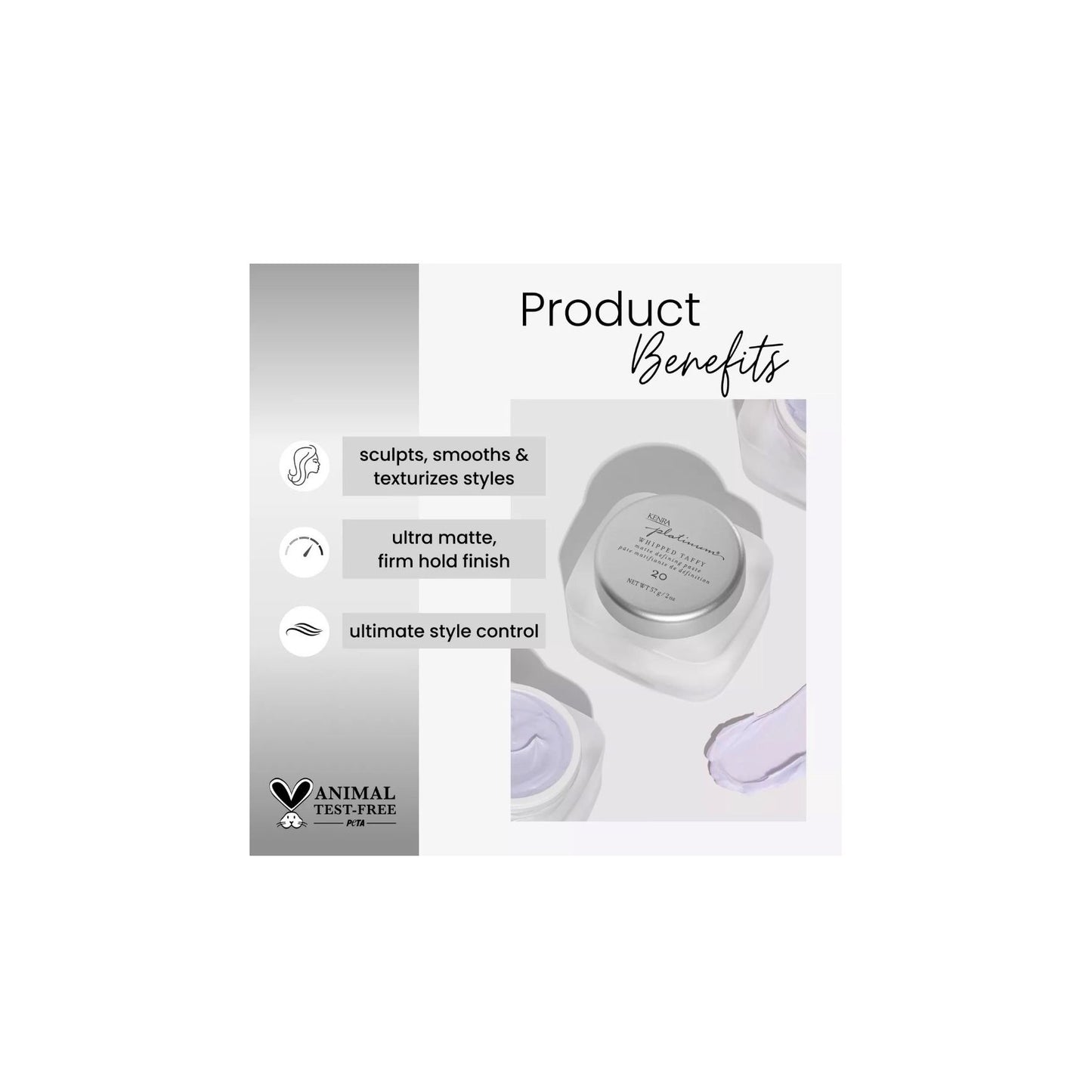 Kenra Platinum whipped taffy