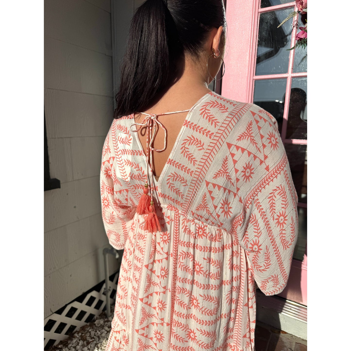 Coral Bay Boho Dress