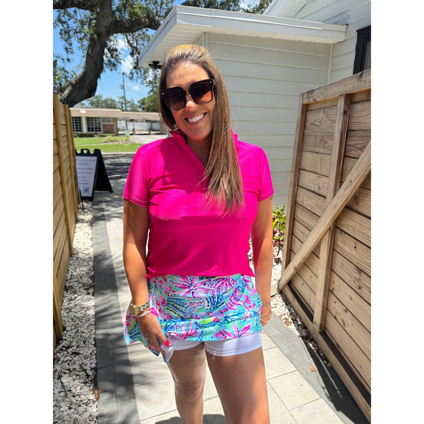 Clearwater beach outing Aryeh Skort