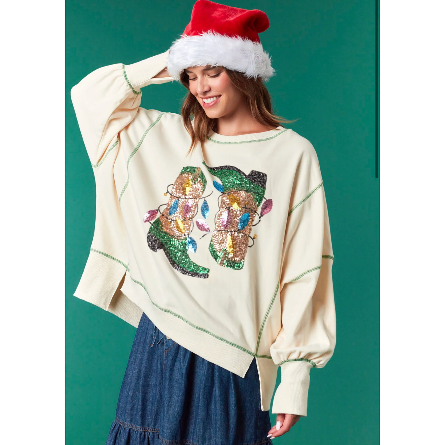 Western Wonderland Sweater