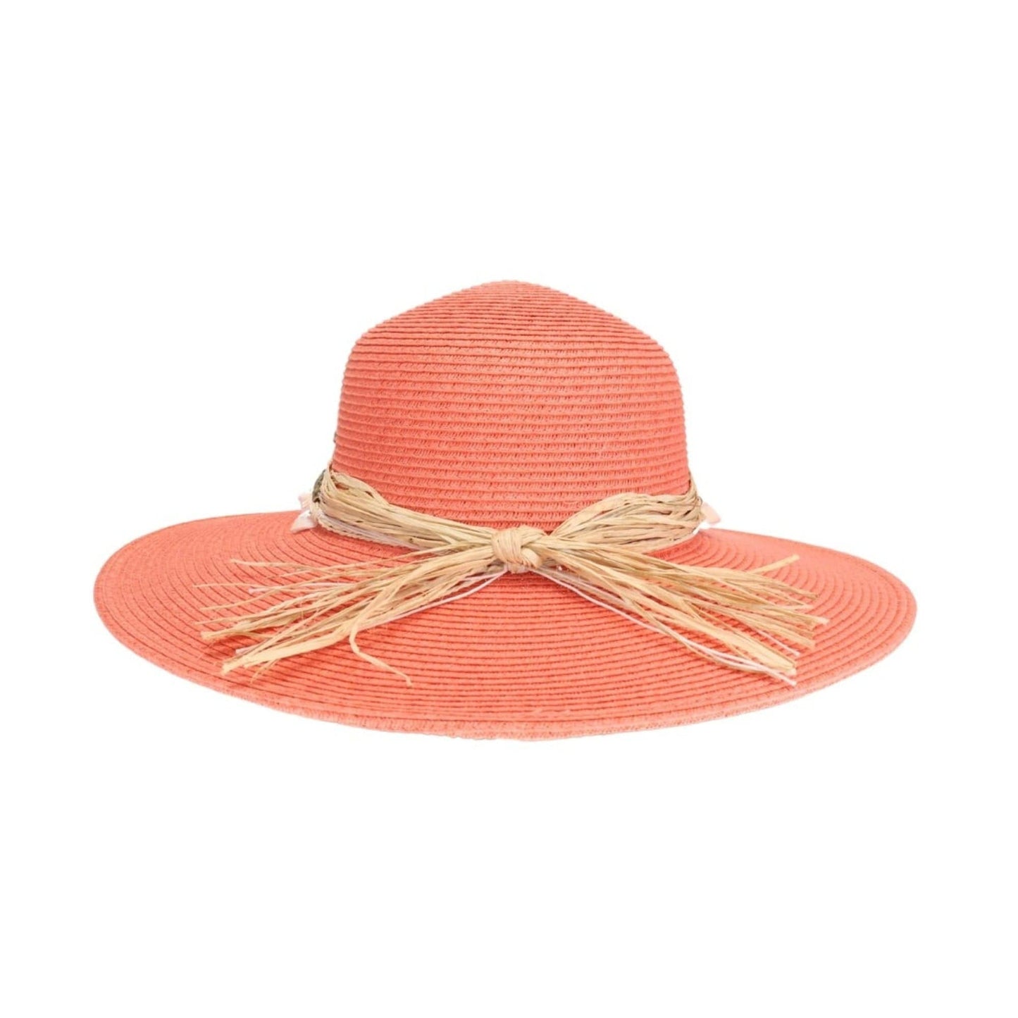 Shell Trim Wide Brim Sun Hat
