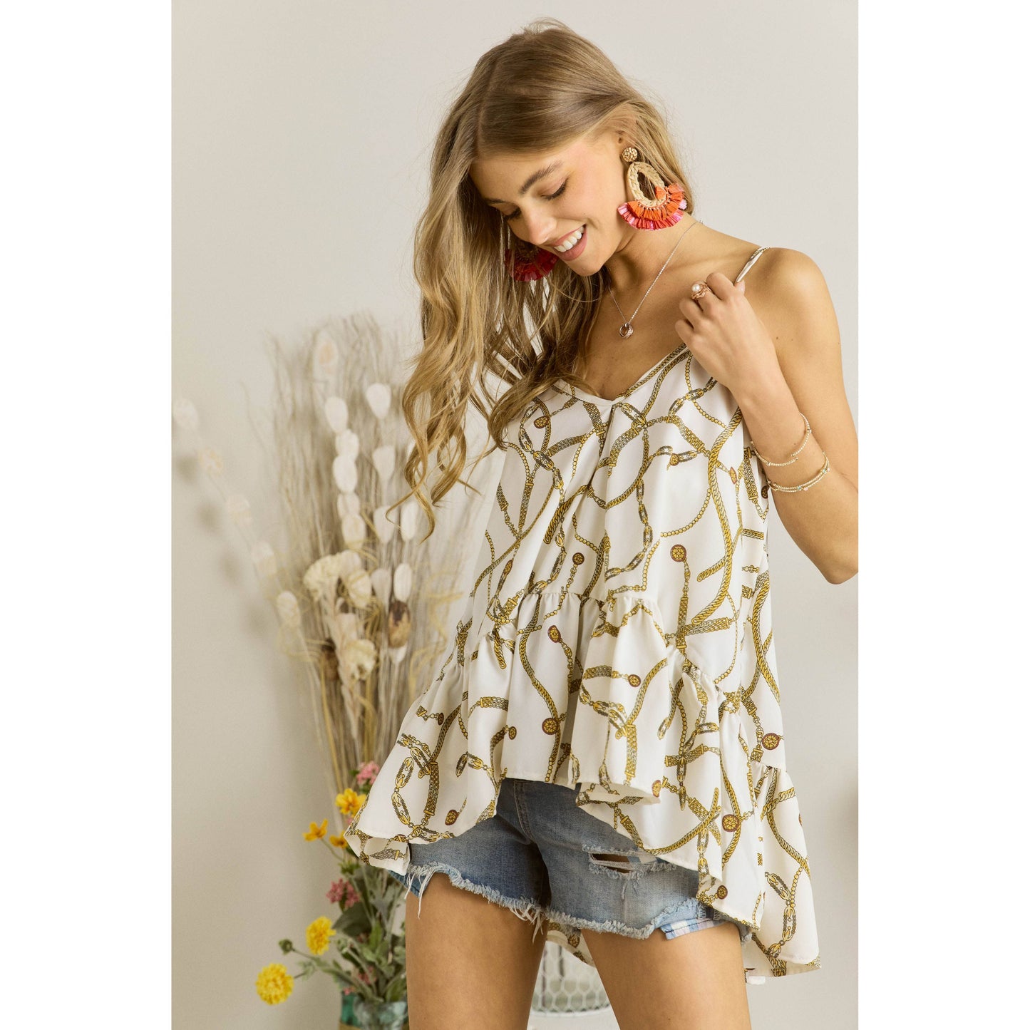 Break out cami tank