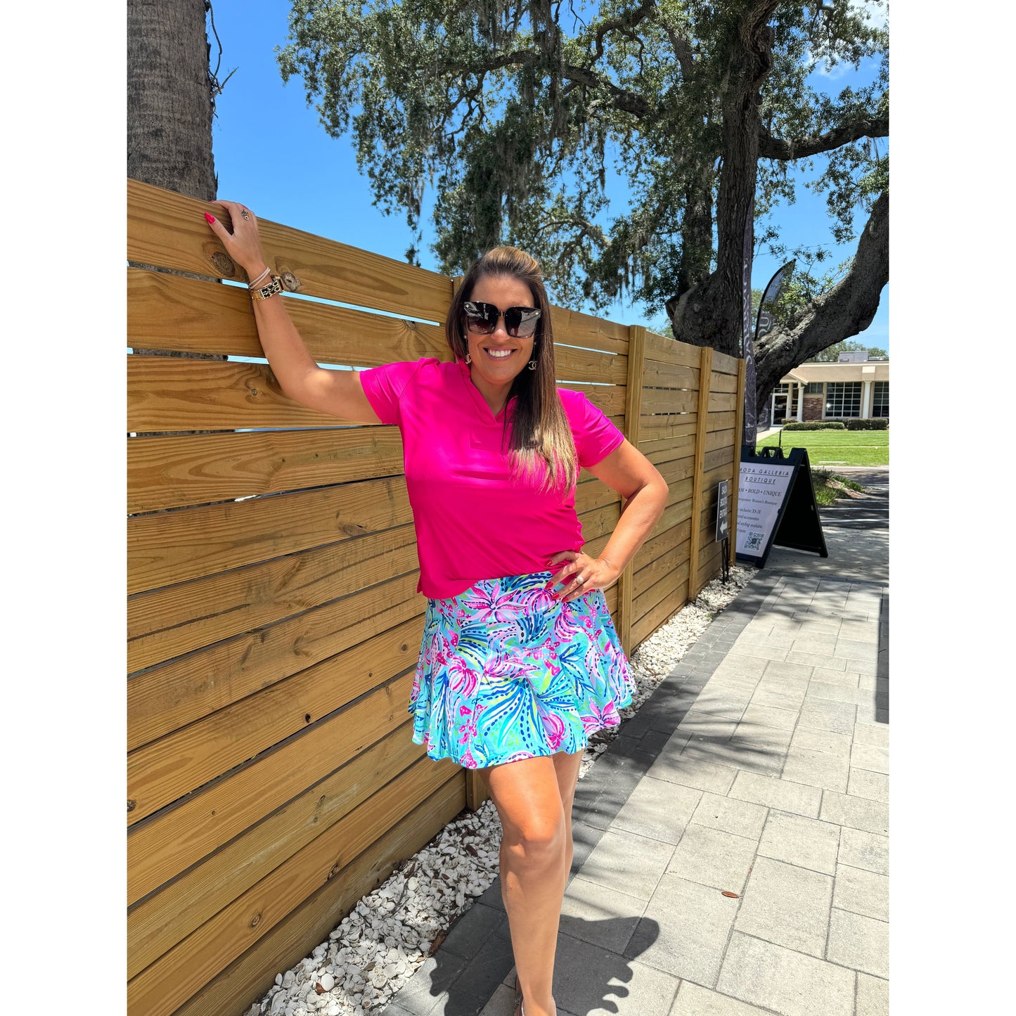 Clearwater beach outing Aryeh Skort