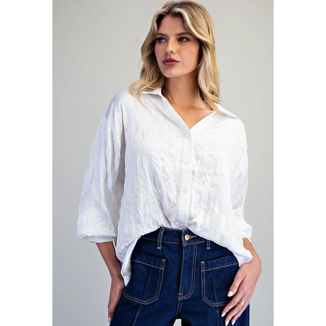 Coastal Canvas Blouse