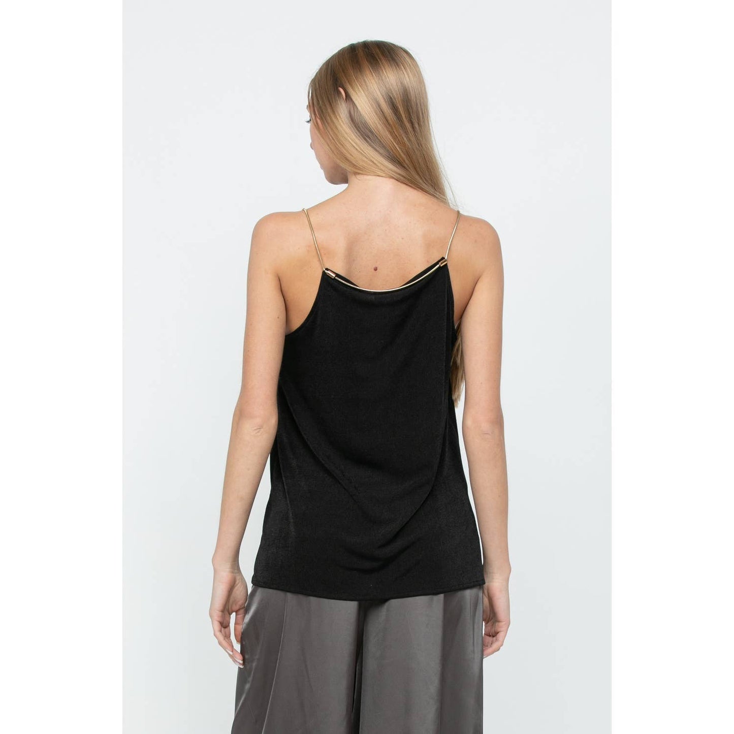 Golden Moments Gold Necklace Cami top