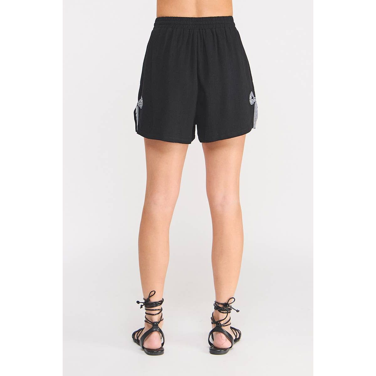Southern Charm linen blend shorts