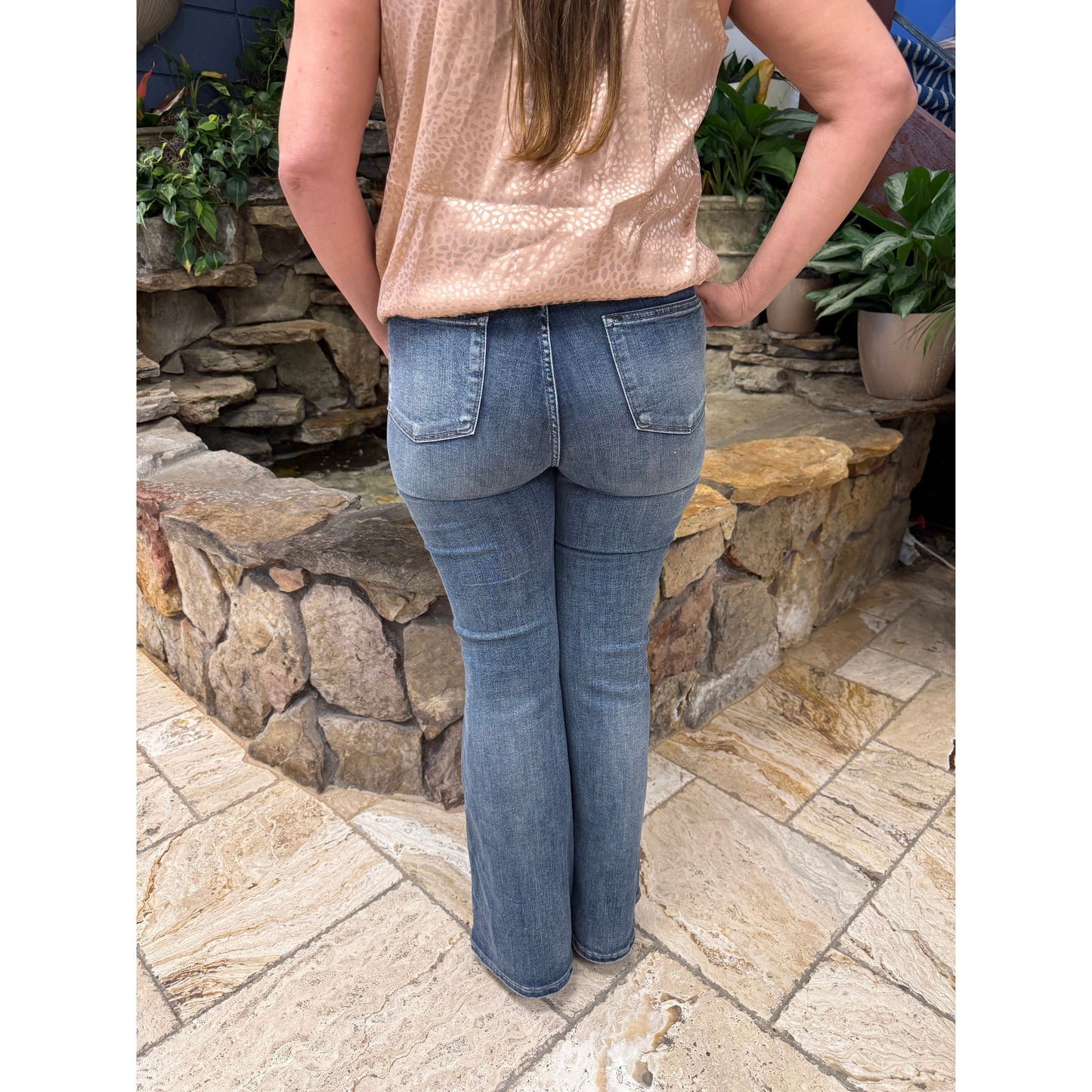 Judy Blue Tummy Control Flare Jeans