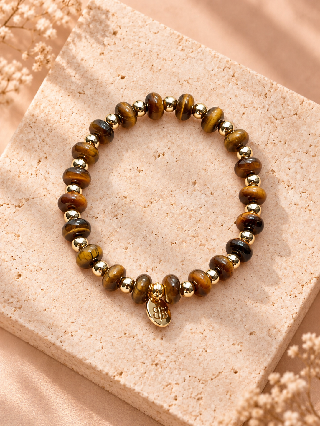 Annie Stretch Bracelet - Tiger's Eye