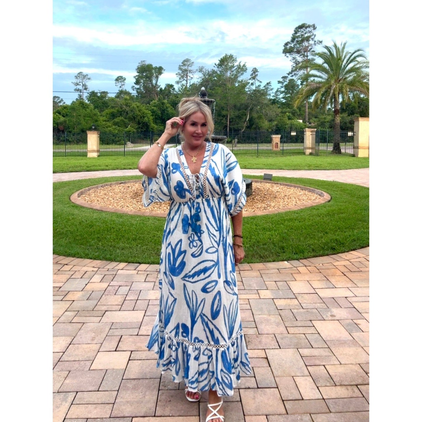 Coastal Haven Boho Dress