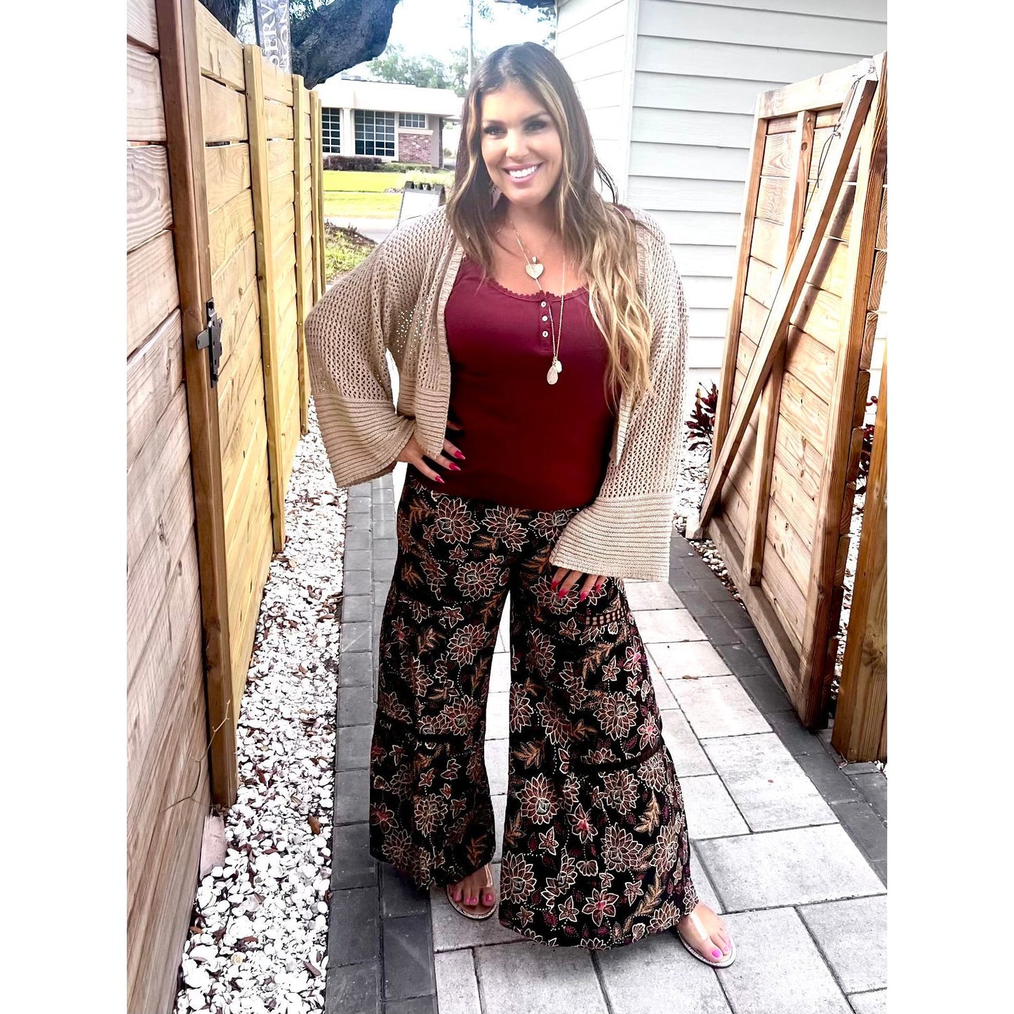 Crimson cami