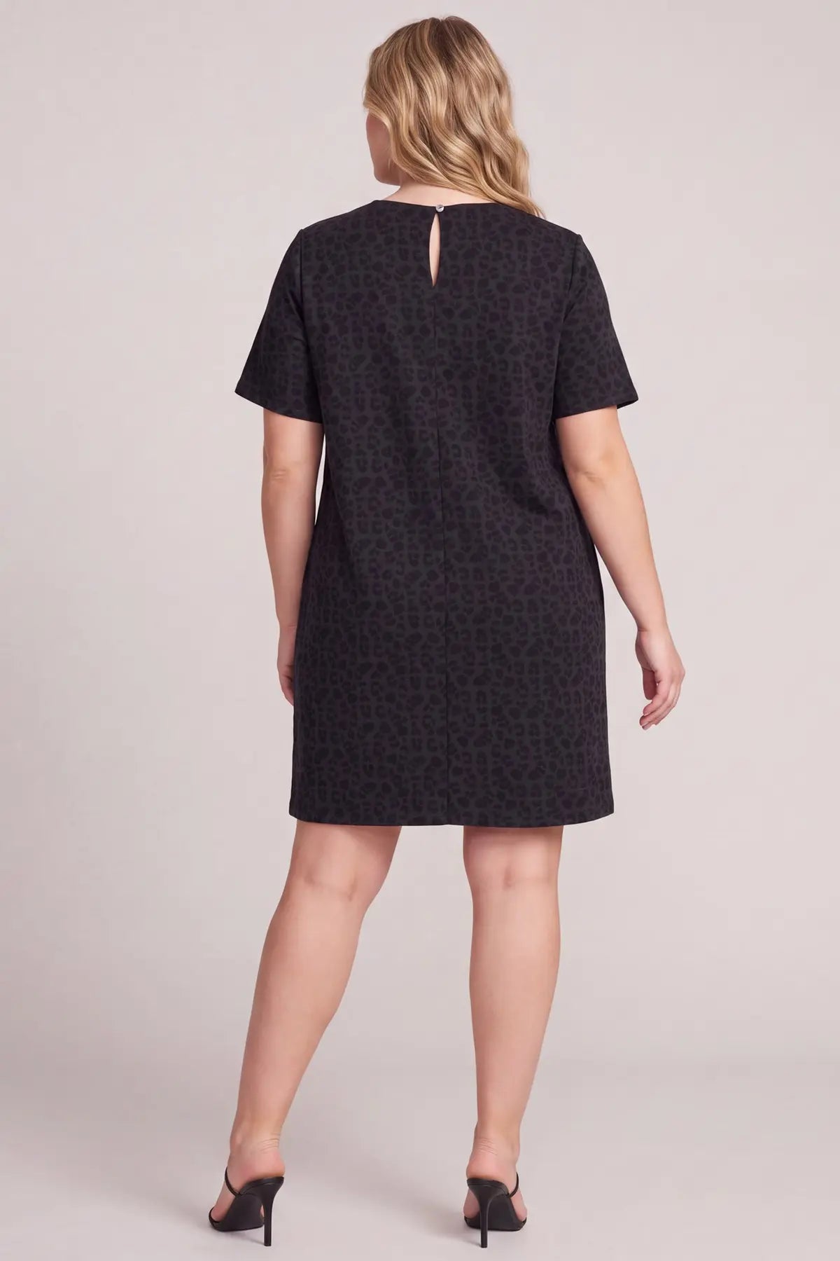 Midnight Leopard Dress