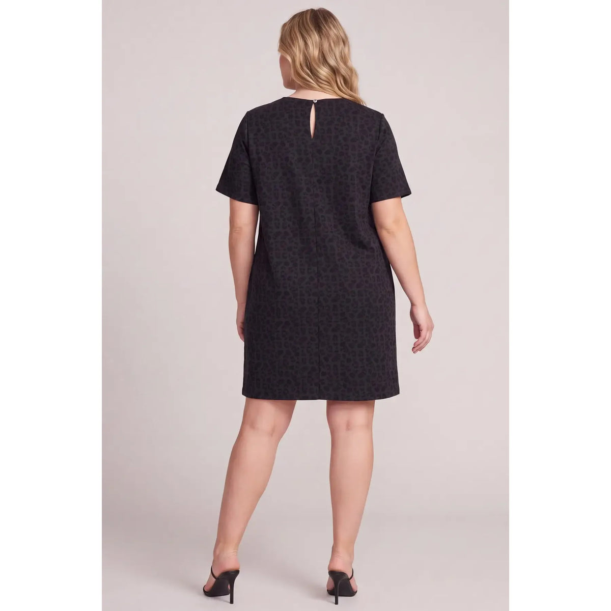 Midnight Leopard Dress