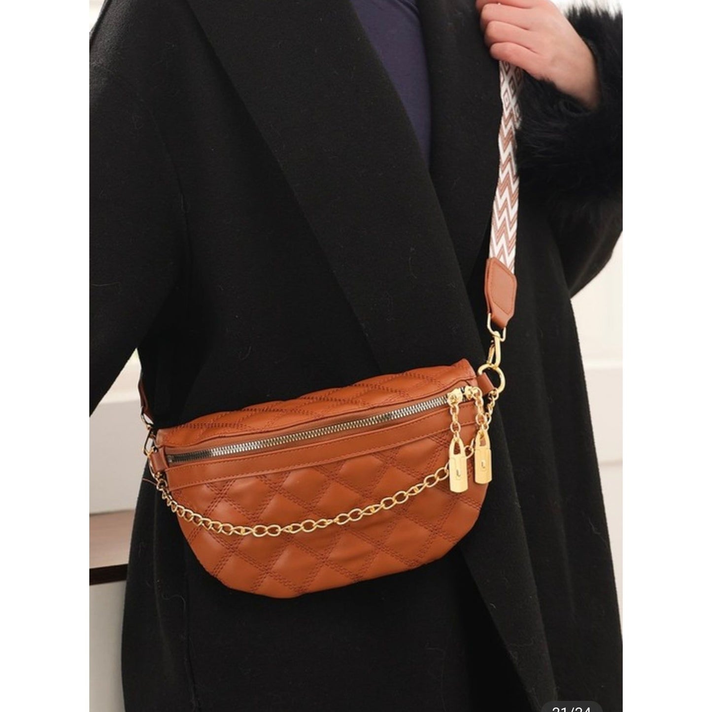 Vegan Leather Bum Bag
