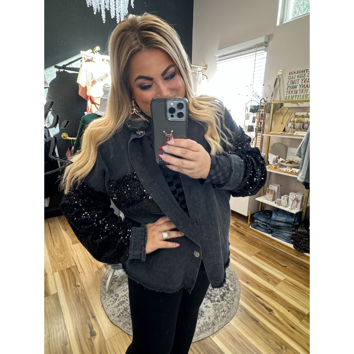 Add some Sparkle Shacket