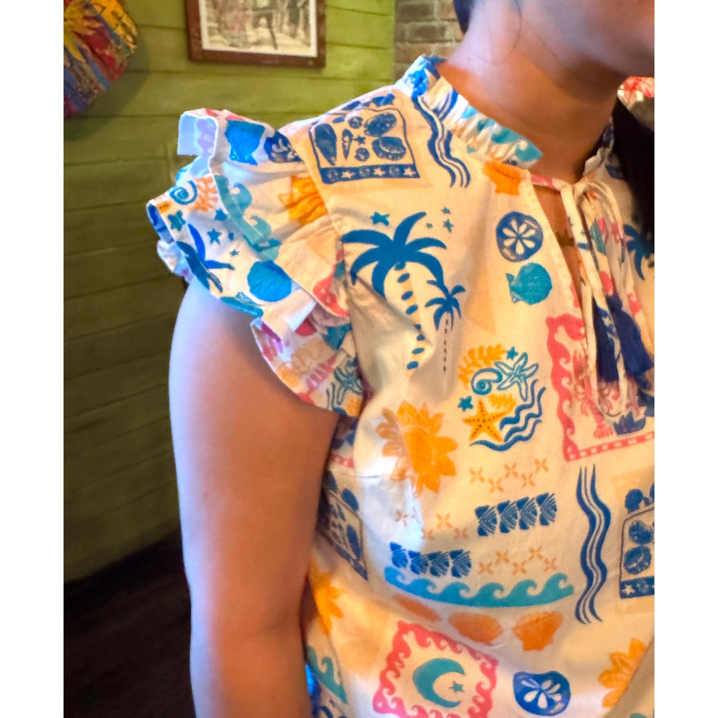 Wavy Baby Blouse