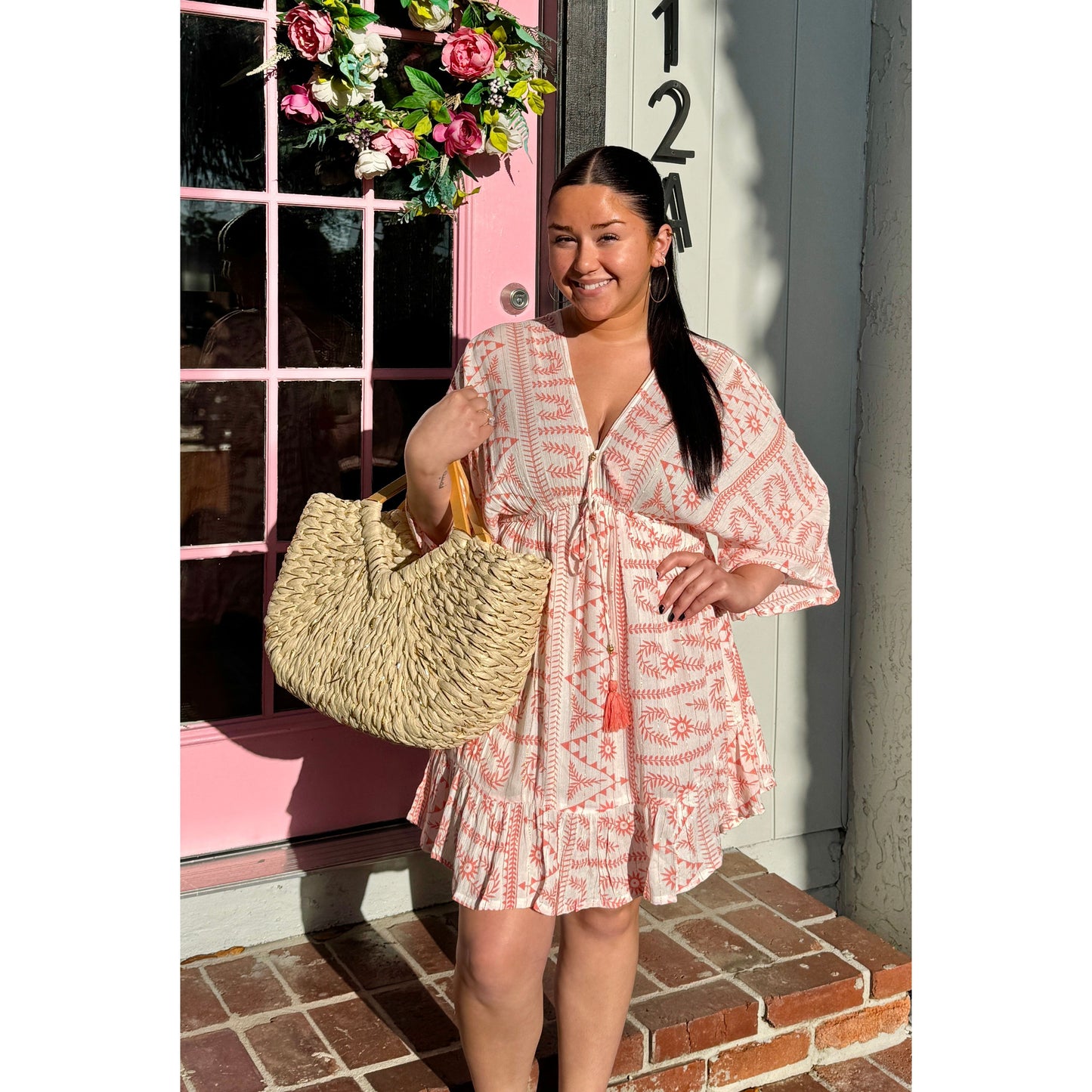 Coral Bay Boho Dress