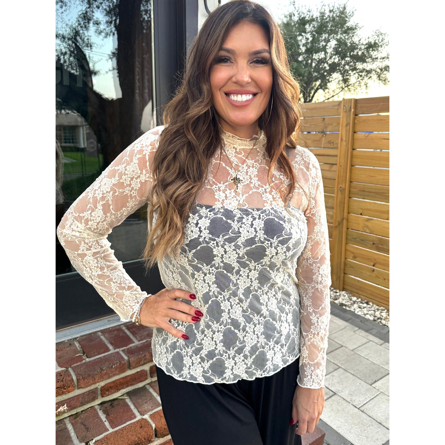 Paris Dream Lace Top