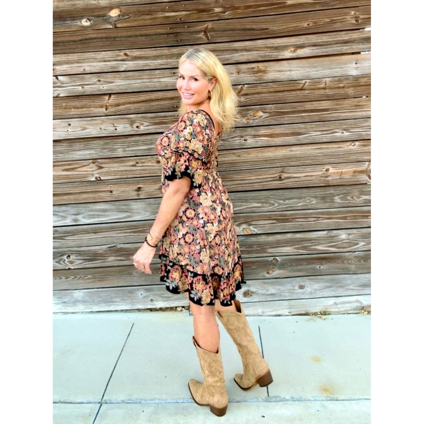 Autumn Showers Bring Flowers Dress