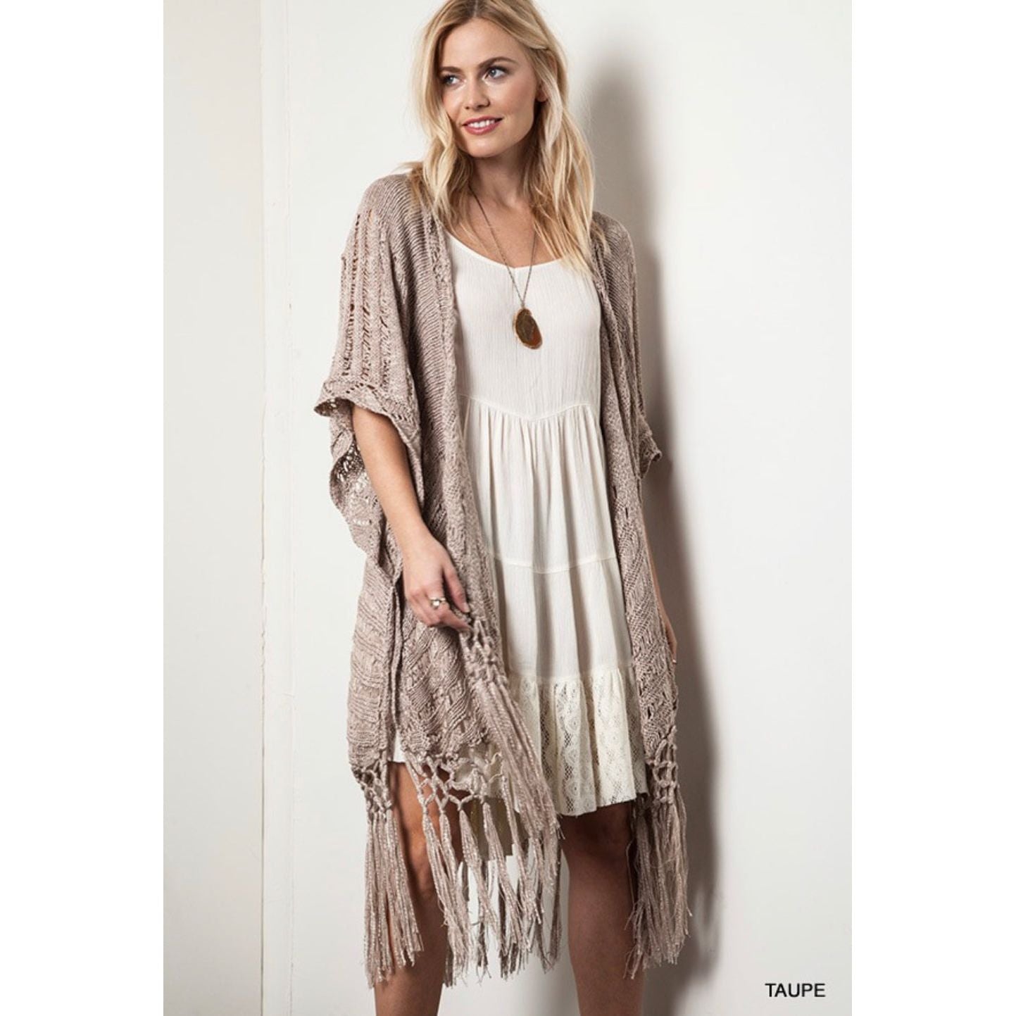 Dream catcher crochet Kimono