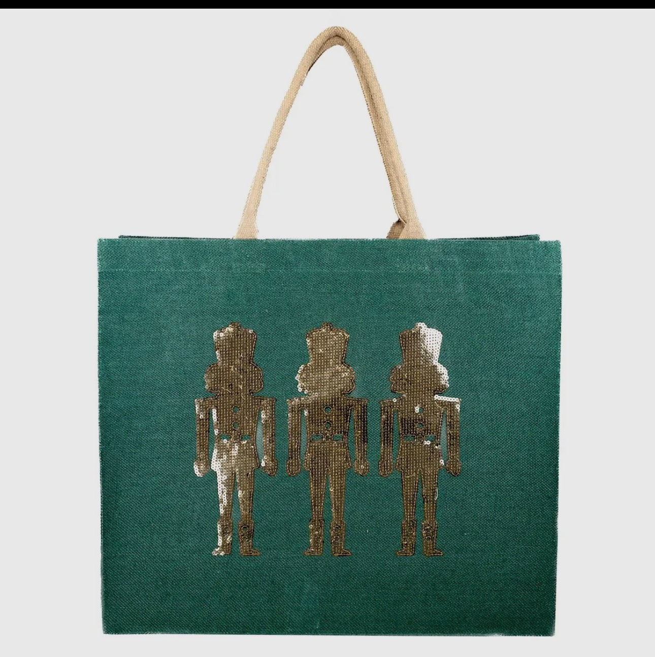 Glitzy Nutcracker Tote