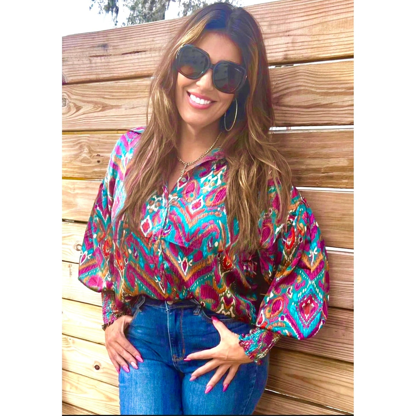 Autumn Attitude blouse