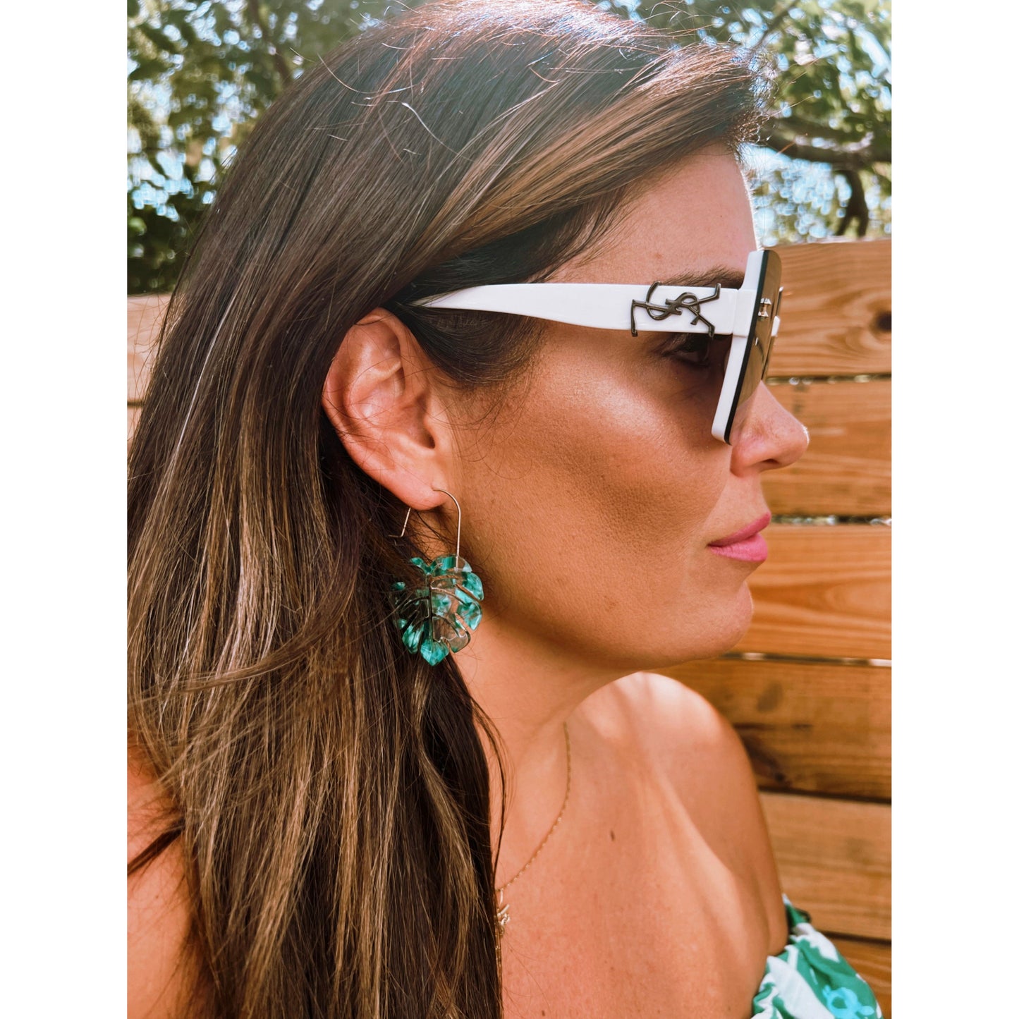 Cabana Leaf Earrings