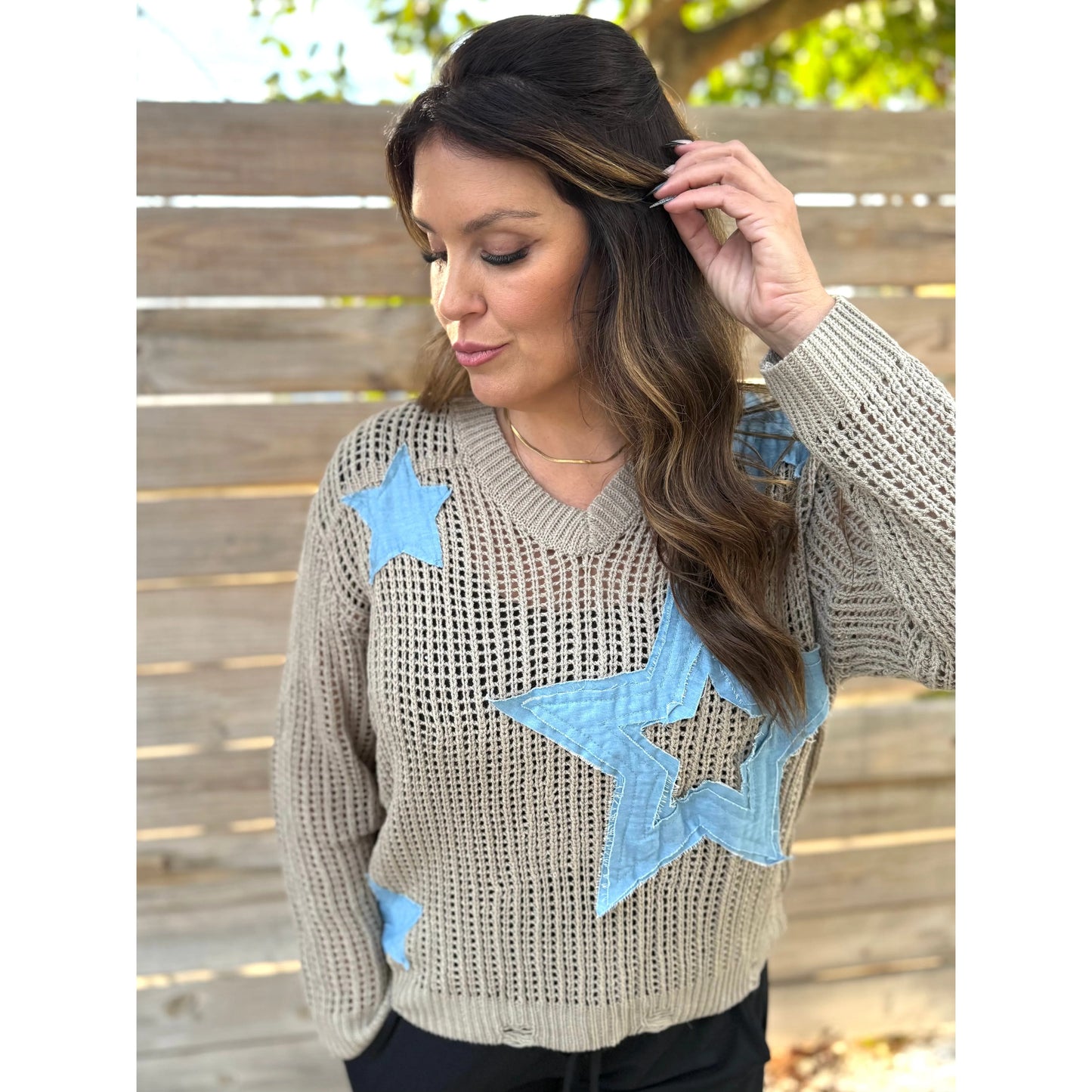 Star of the show sweater top