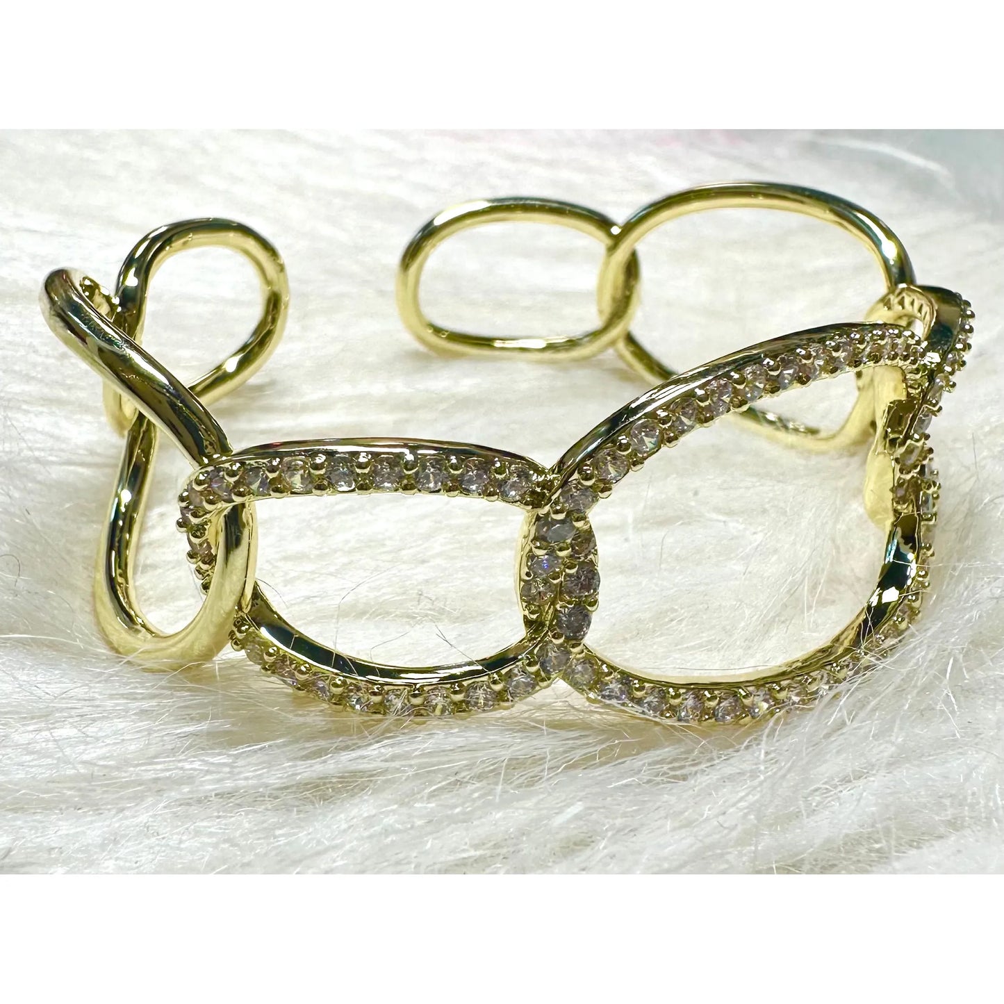 Good Glam Bracelet cuff- Gold