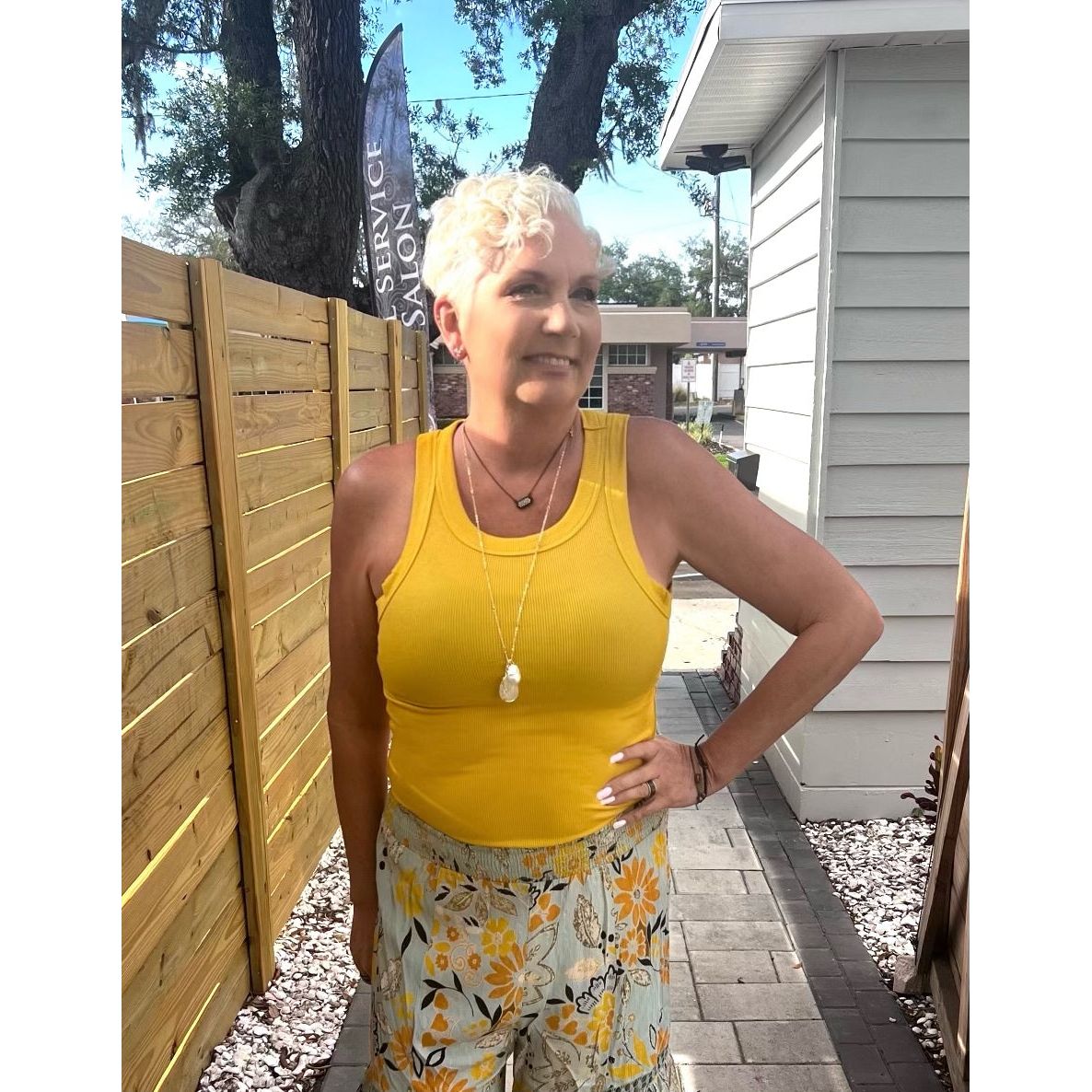 Ray of Sunshine top