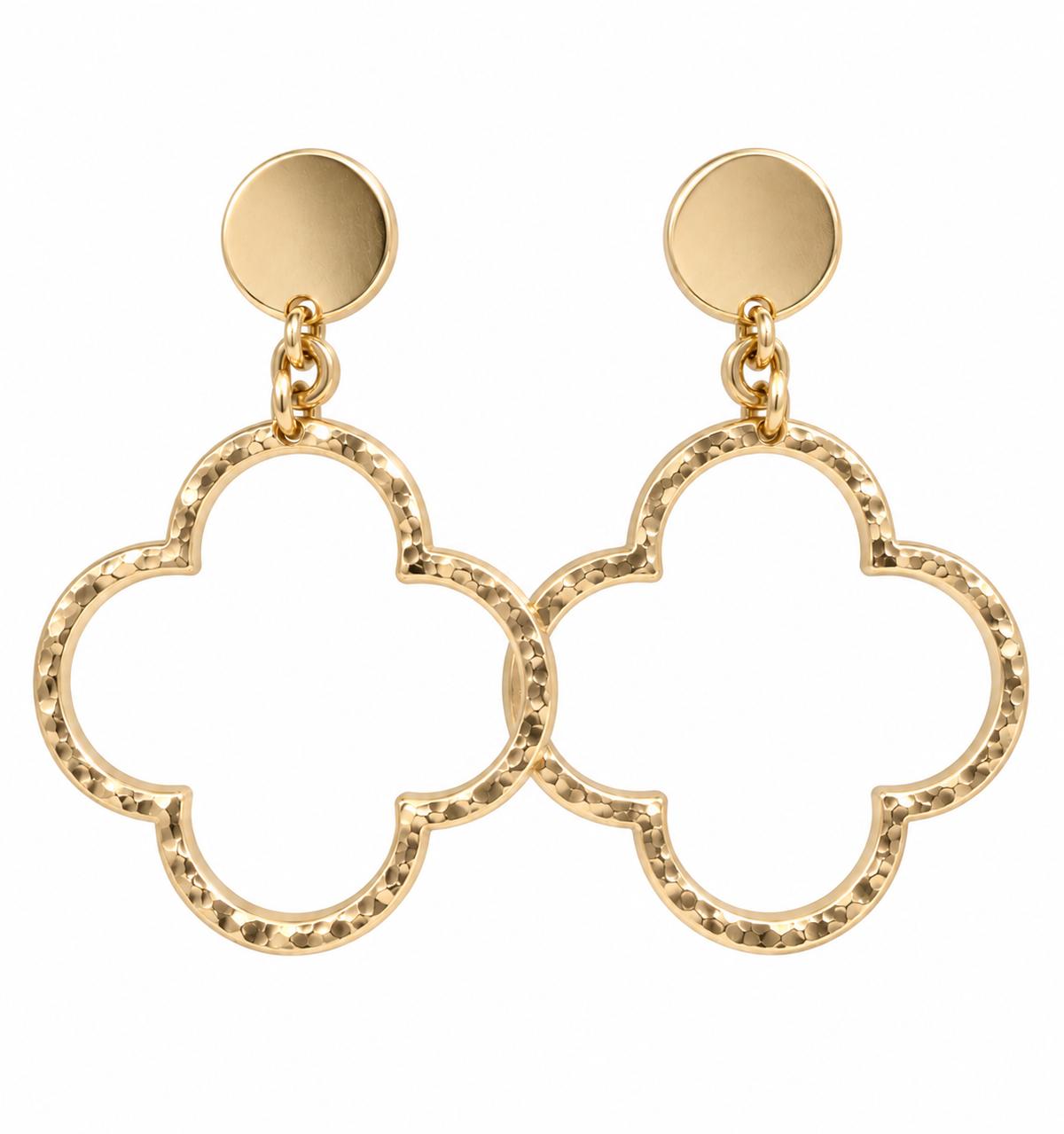 Clover Dangle Earrings/ Bourbon and Boweties