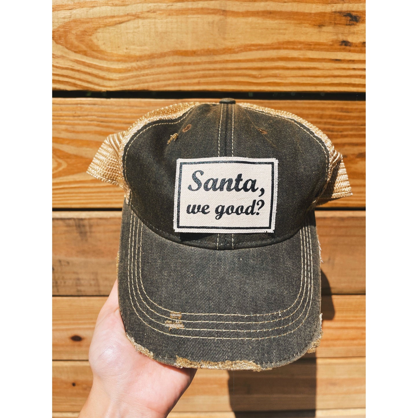 Santa We Good? Hat