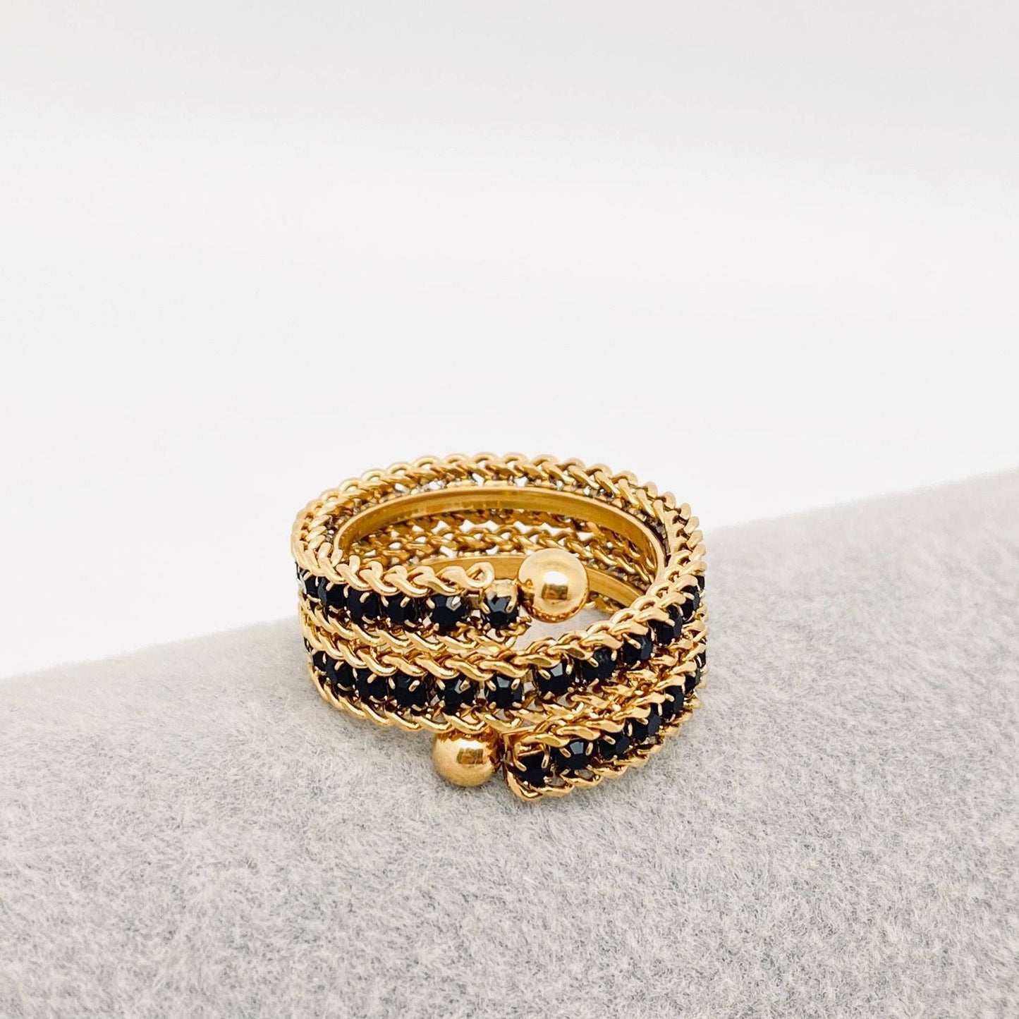 Non tarnish Cubic Zirconia 18K Gold Plated