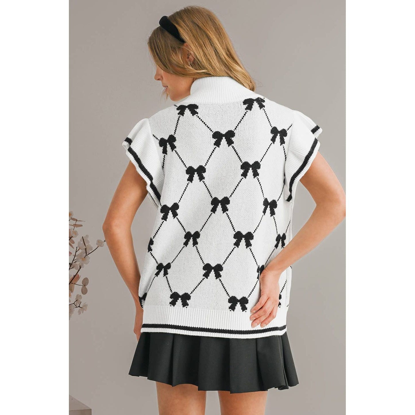 Girly & Flirty Bow Sweater