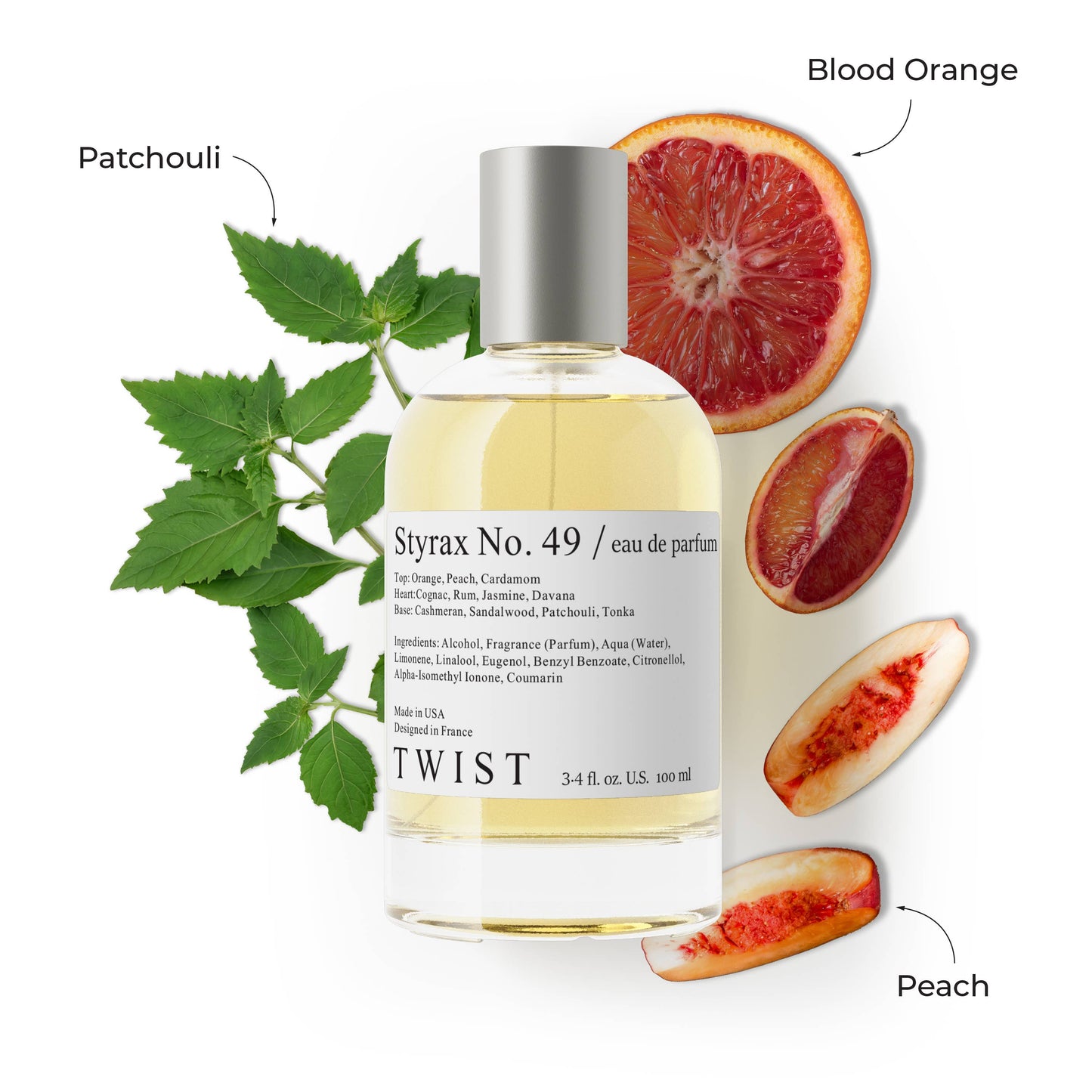 Twist Styrax No. 49 Inspired by TF Bitter Peach Perfume
