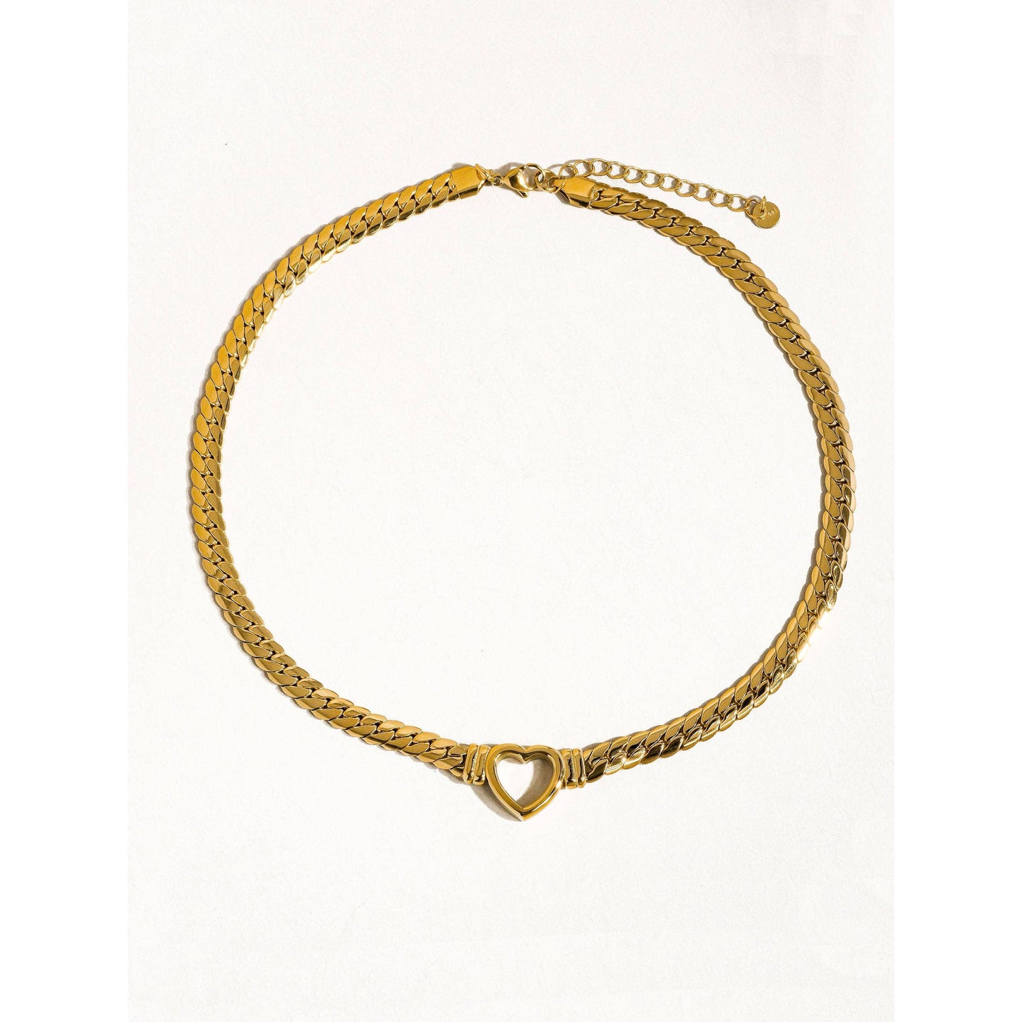 Heart Chain Bracelet Non tarnish