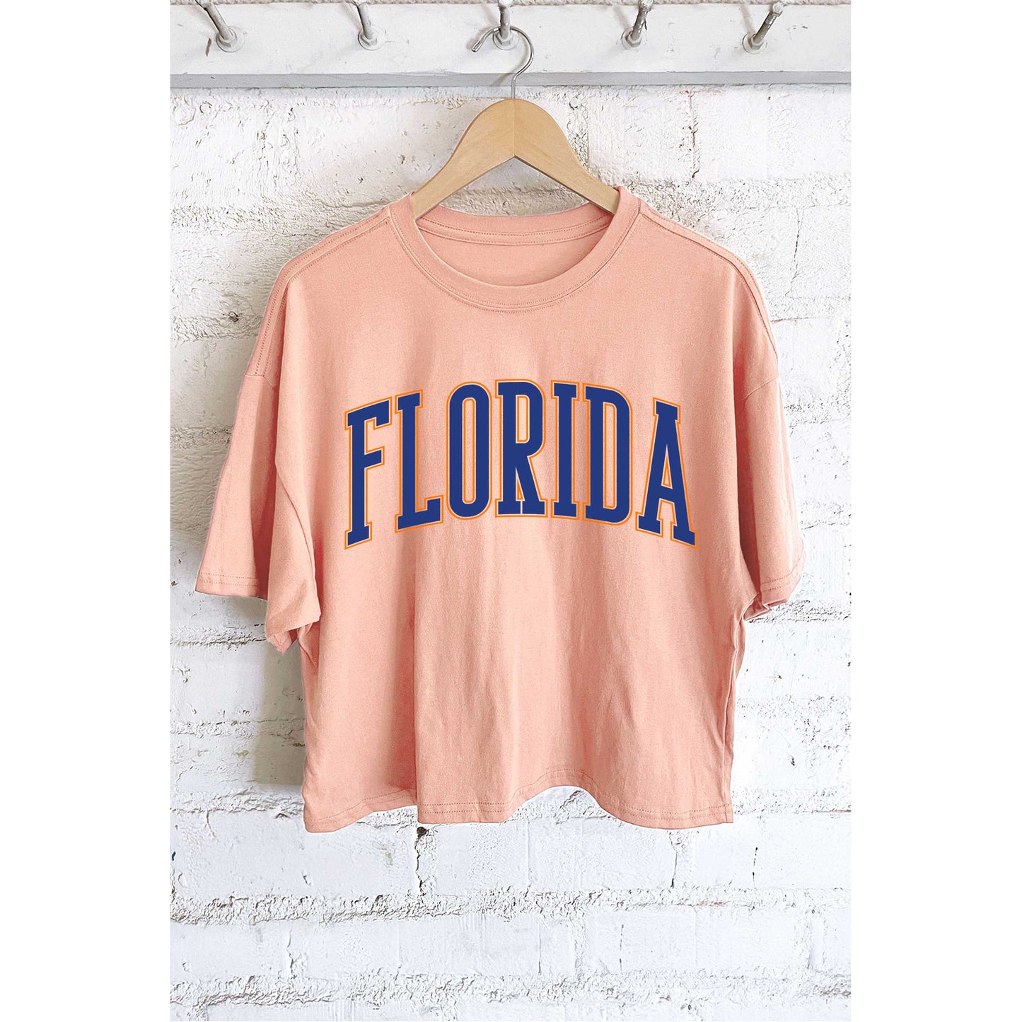 FLORIDA GRAPHIC LONG CROP TOP