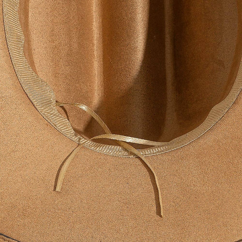Western Star Layered Strap Cowboy Hat
