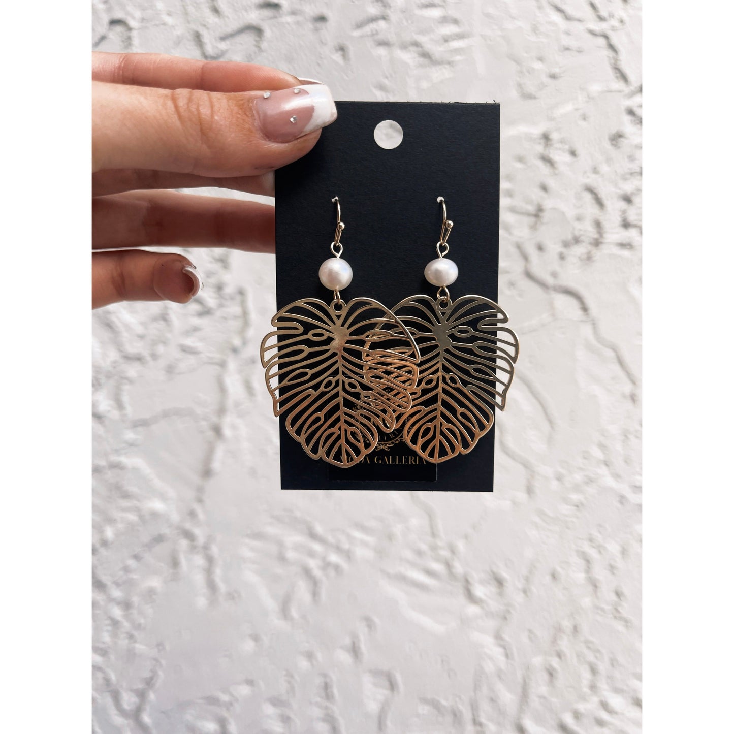 Gold Leaf Earrings